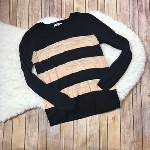Madewell Striped Lightweight Pullover Sweater L